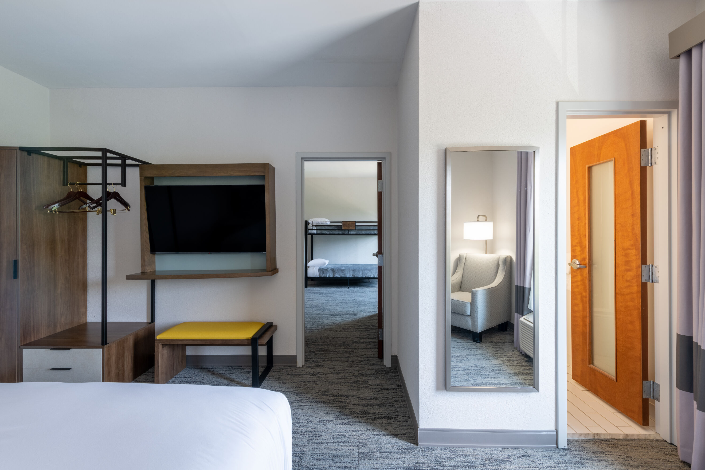 Guest room at the TRYP by Wyndham Tallahassee North I-10 Capital Circle in Tallahassee, Florida