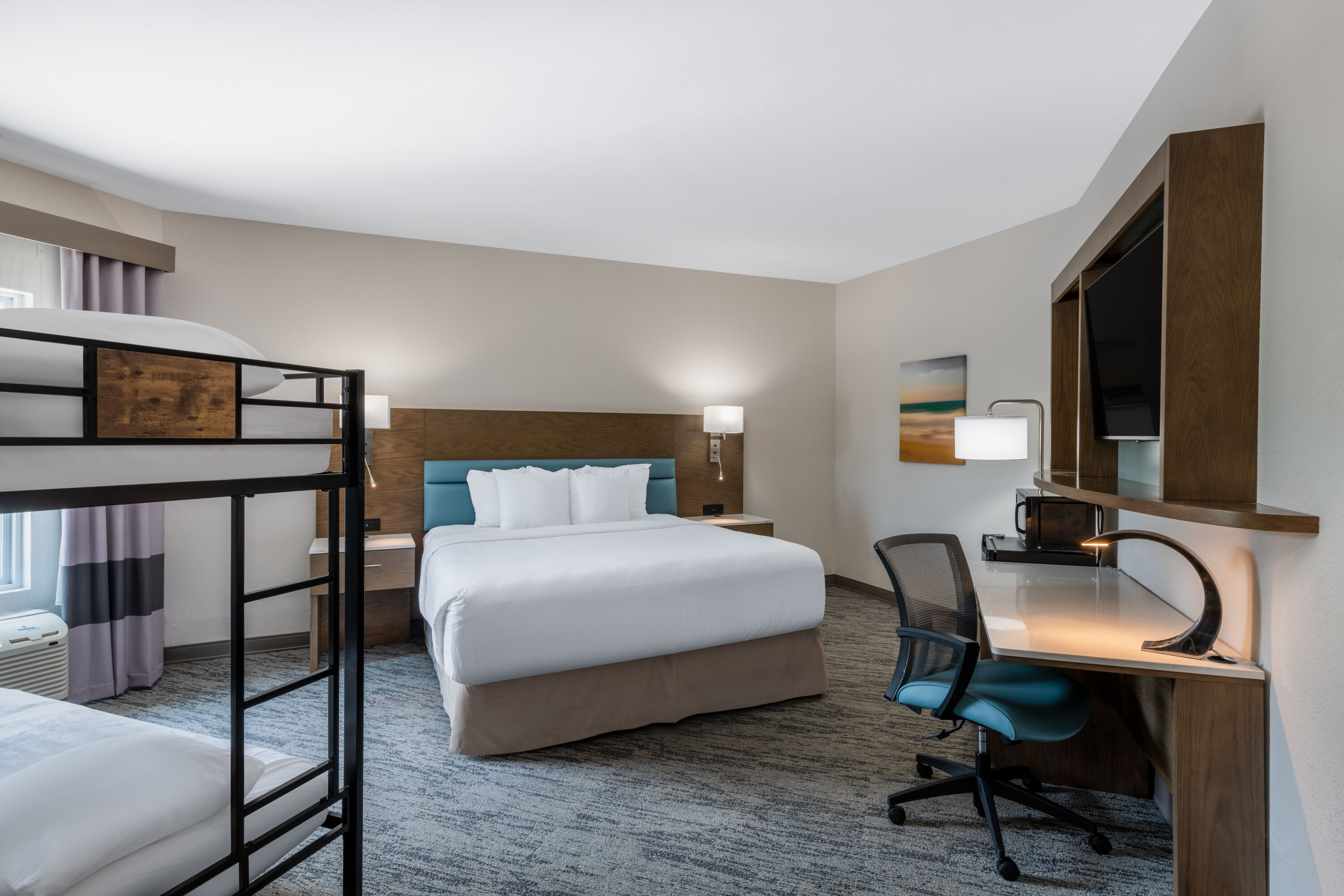 Guest room at the TRYP by Wyndham Tallahassee North I-10 Capital Circle in Tallahassee, Florida