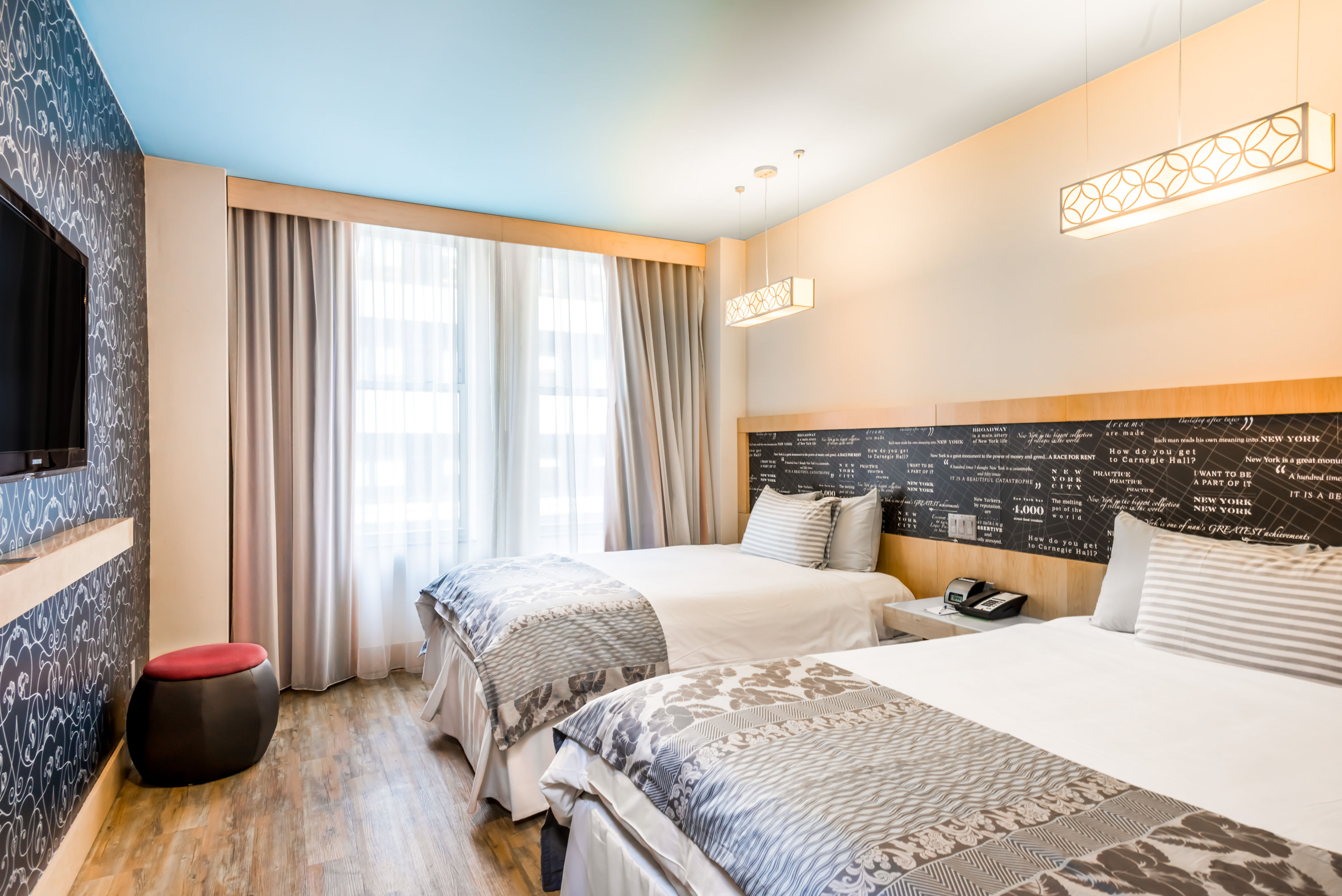 Guest room at the TRYP by Wyndham New York City Times Square / Midtown in New York City, New York