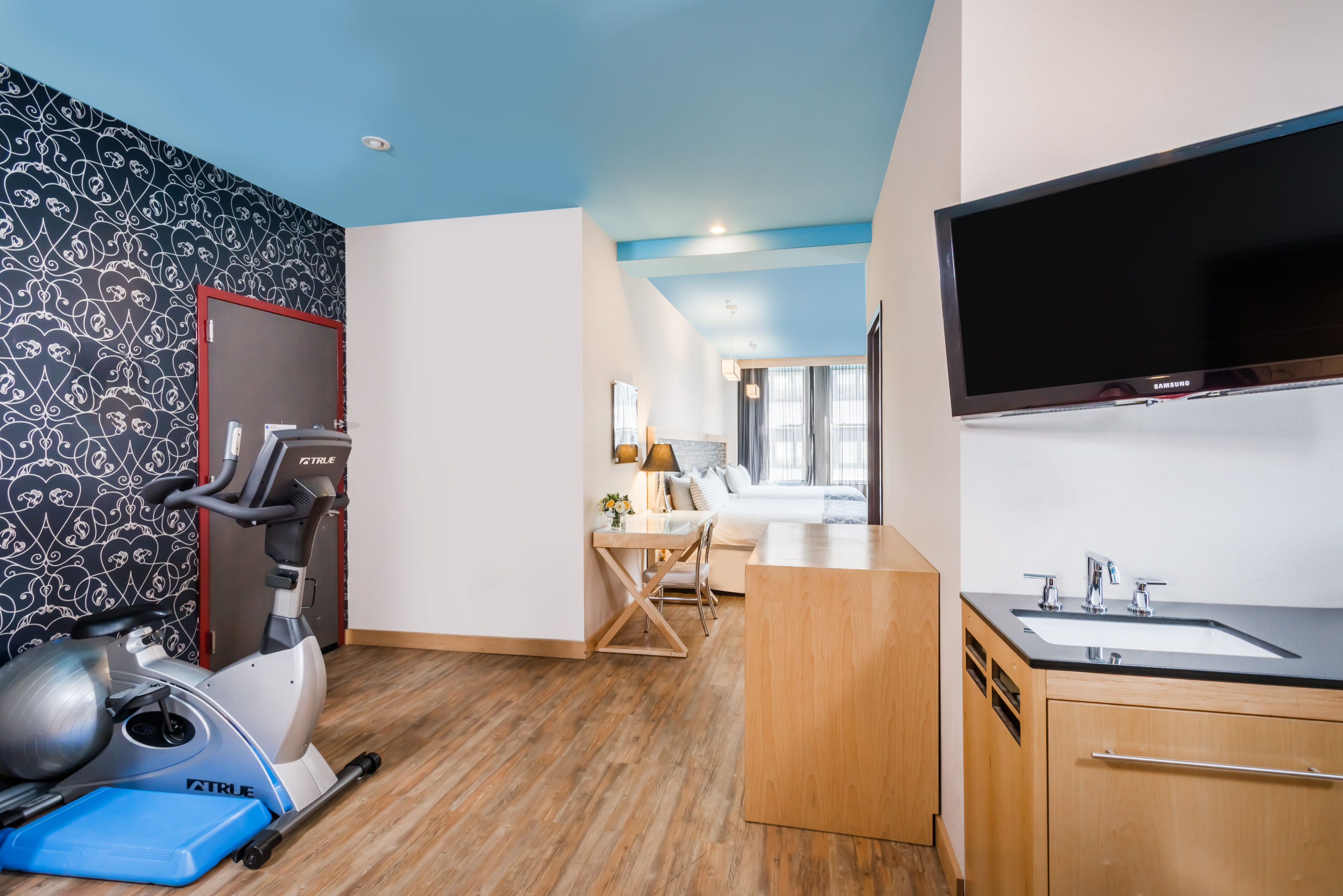 Guest room at the TRYP by Wyndham New York City Times Square / Midtown in New York City, New York