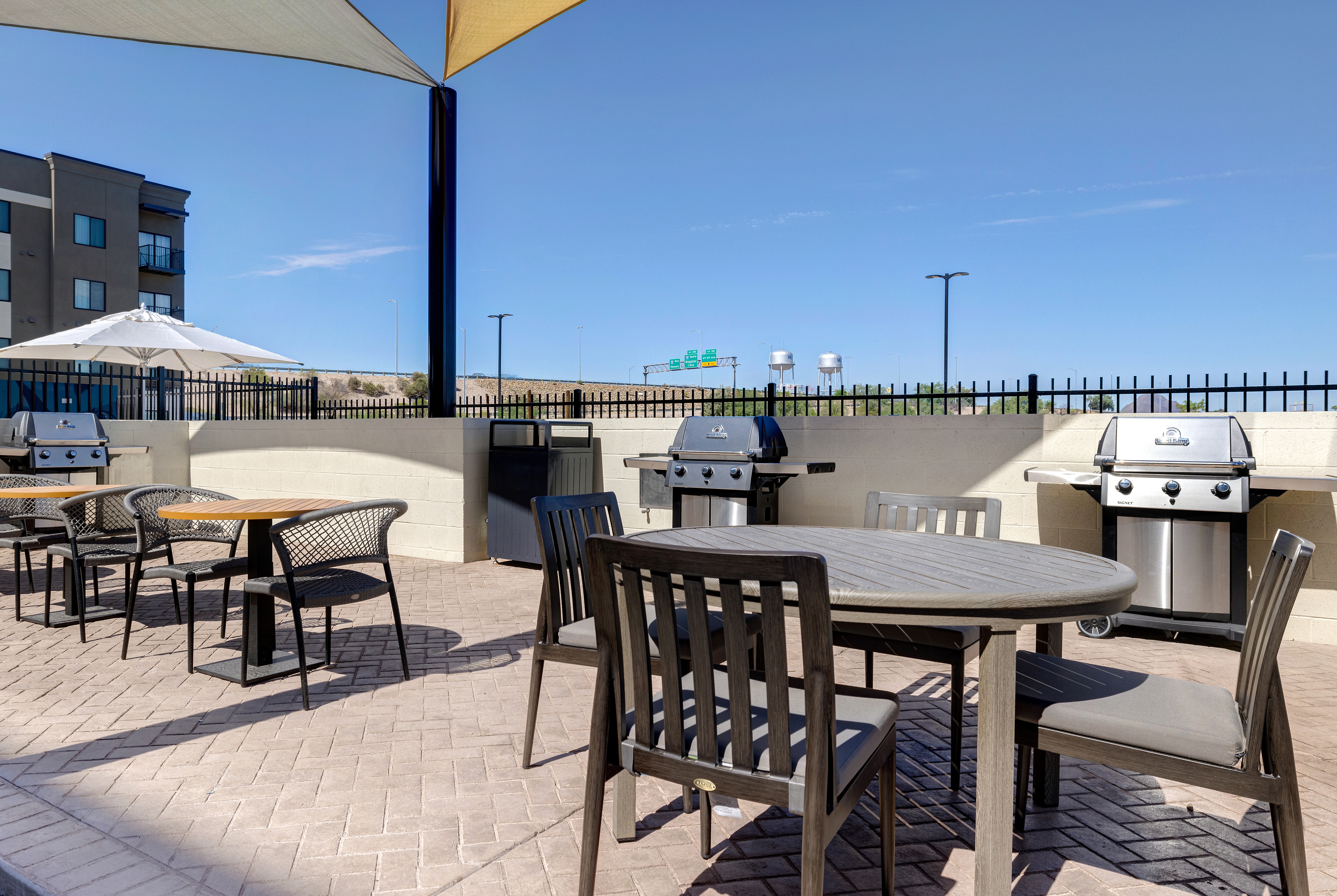 BBQ grill at WaterWalk Extended Stay Huntsville in Huntsville, Alabama