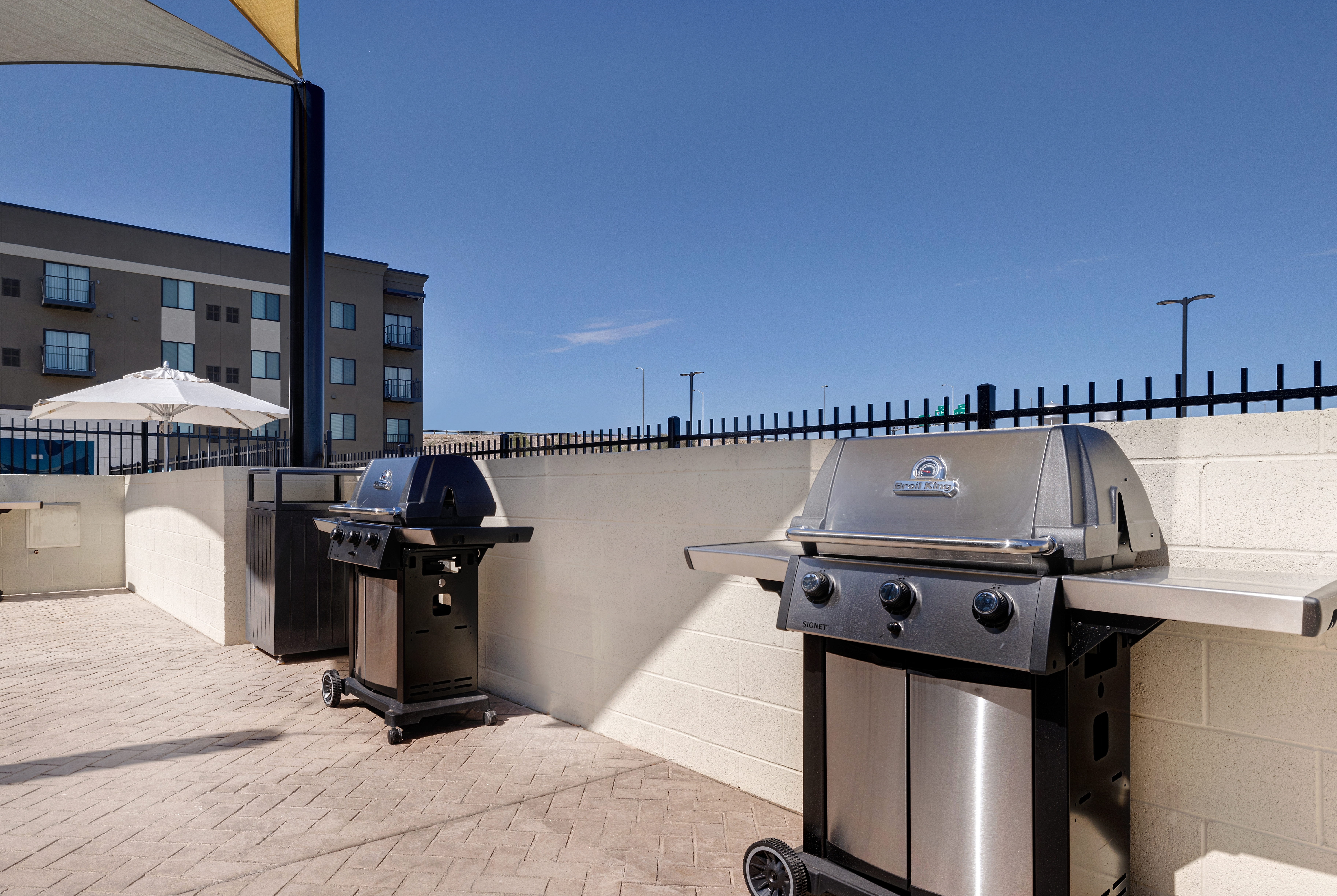 BBQ grill at WaterWalk Extended Stay Huntsville in Huntsville, Alabama