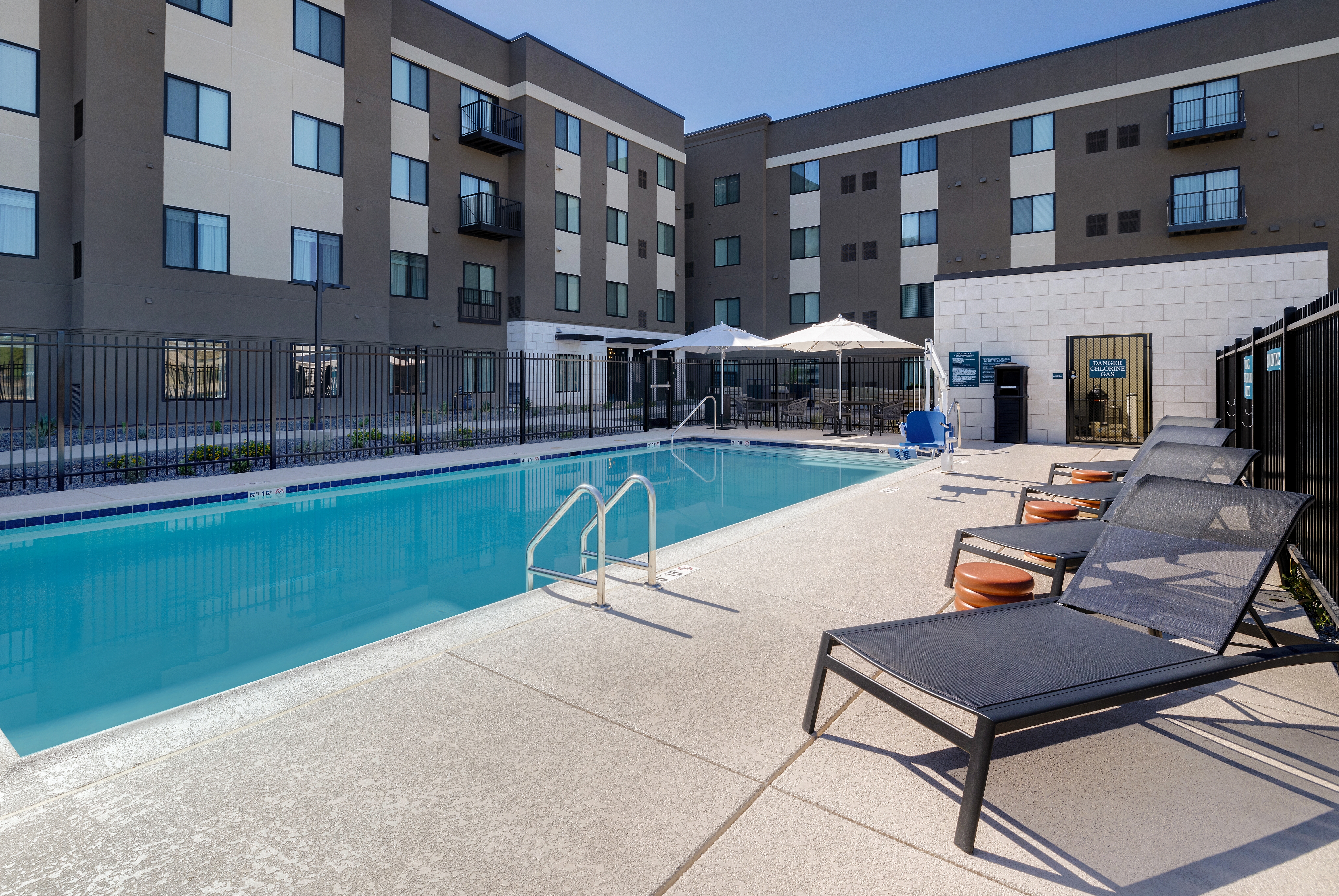 Pool at the WaterWalk Extended Stay Huntsville in Huntsville, Alabama