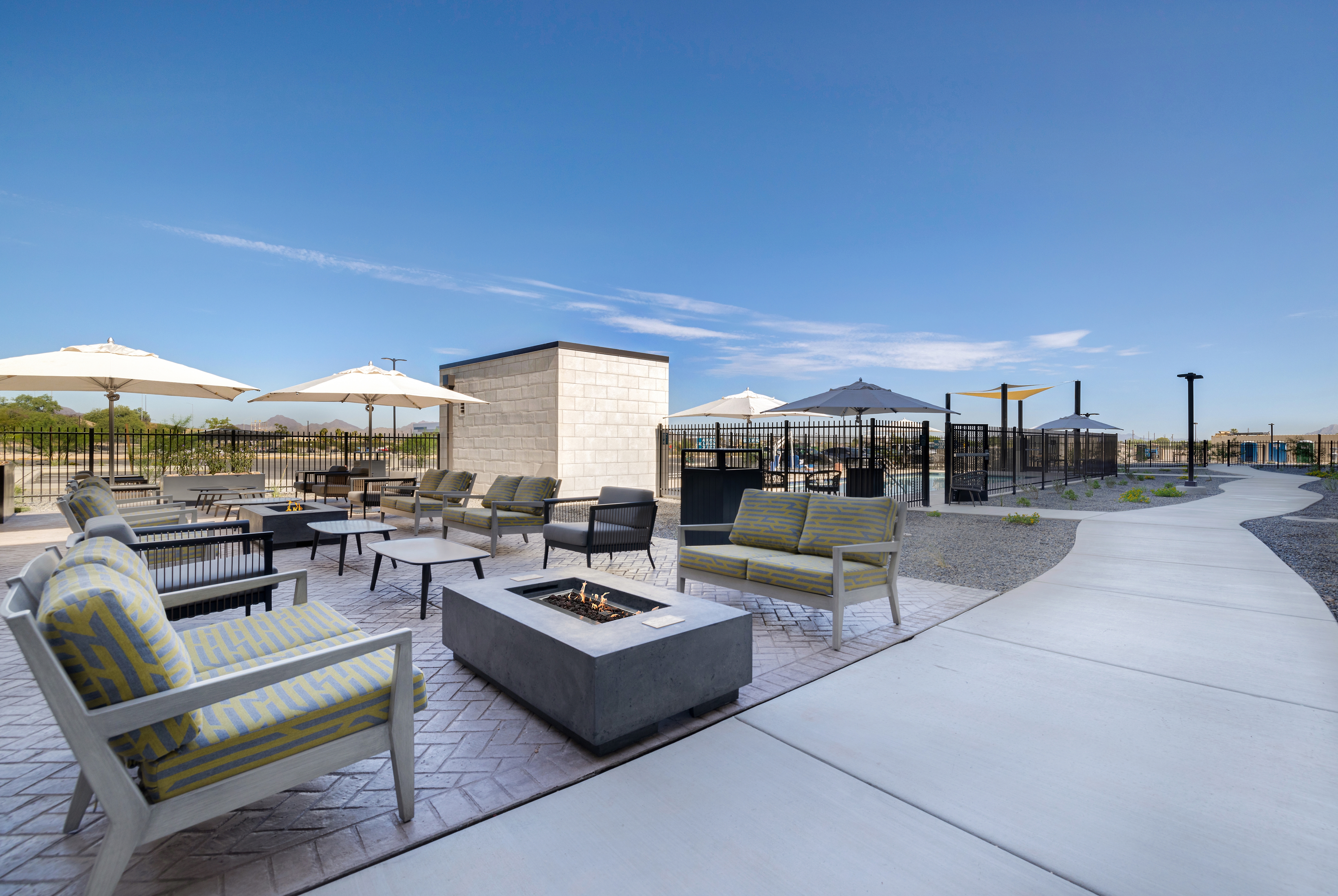 Pool feature at the WaterWalk Extended Stay Tucson in Tucson, Arizona