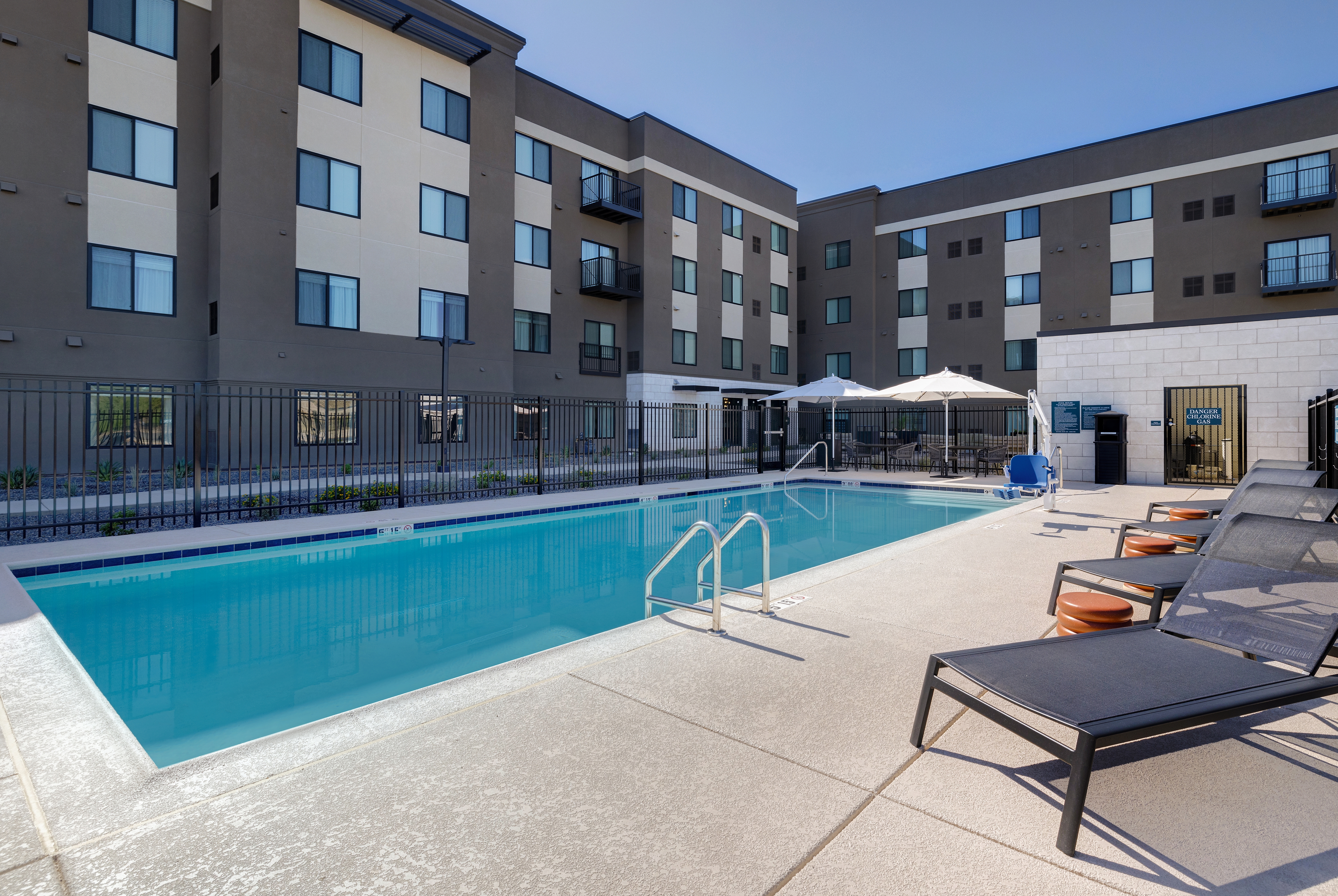 Pool at the WaterWalk Extended Stay Tucson in Tucson, Arizona