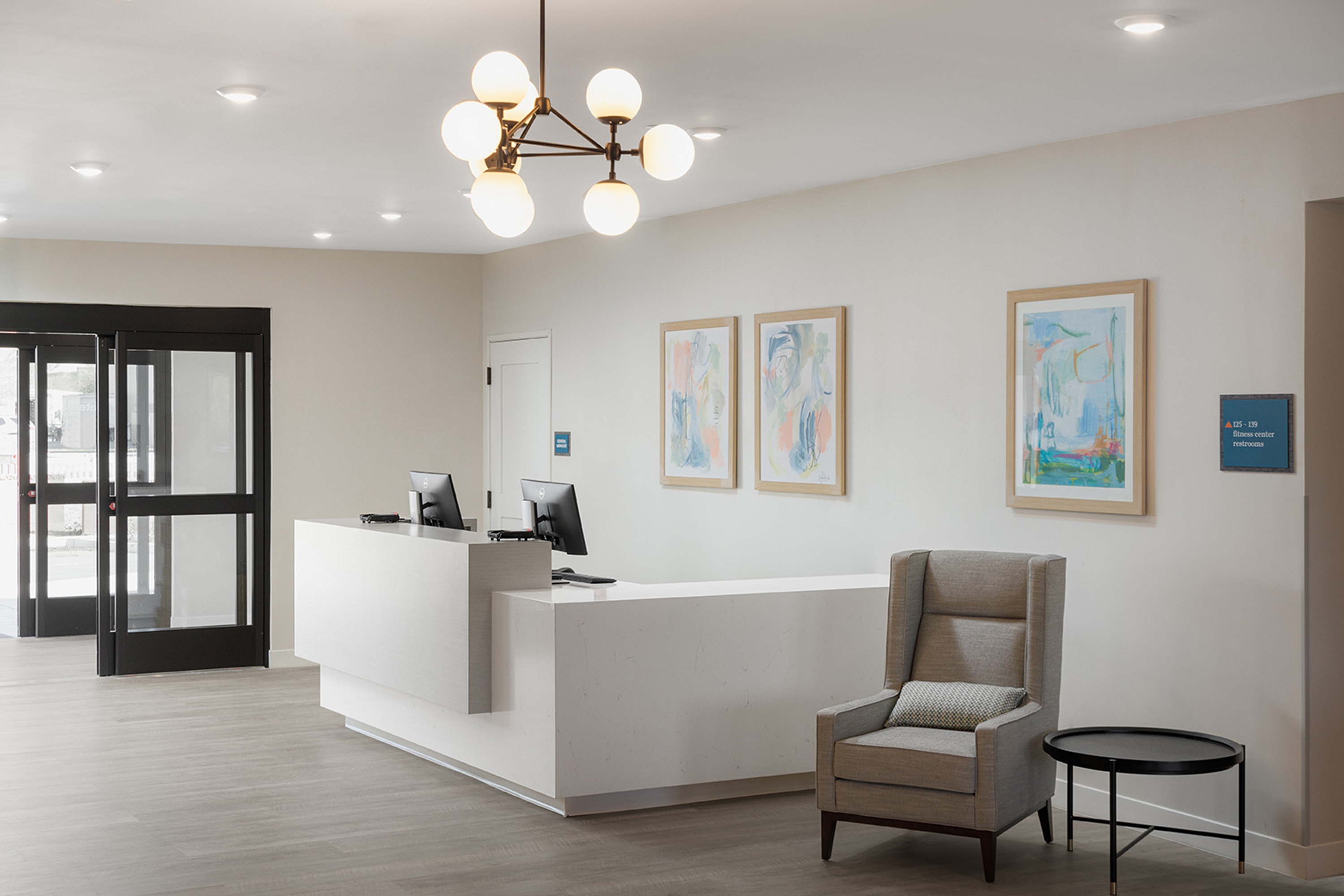 WaterWalk Extended Stay Jacksonville Deerwood Pk reception in Jacksonville, Florida