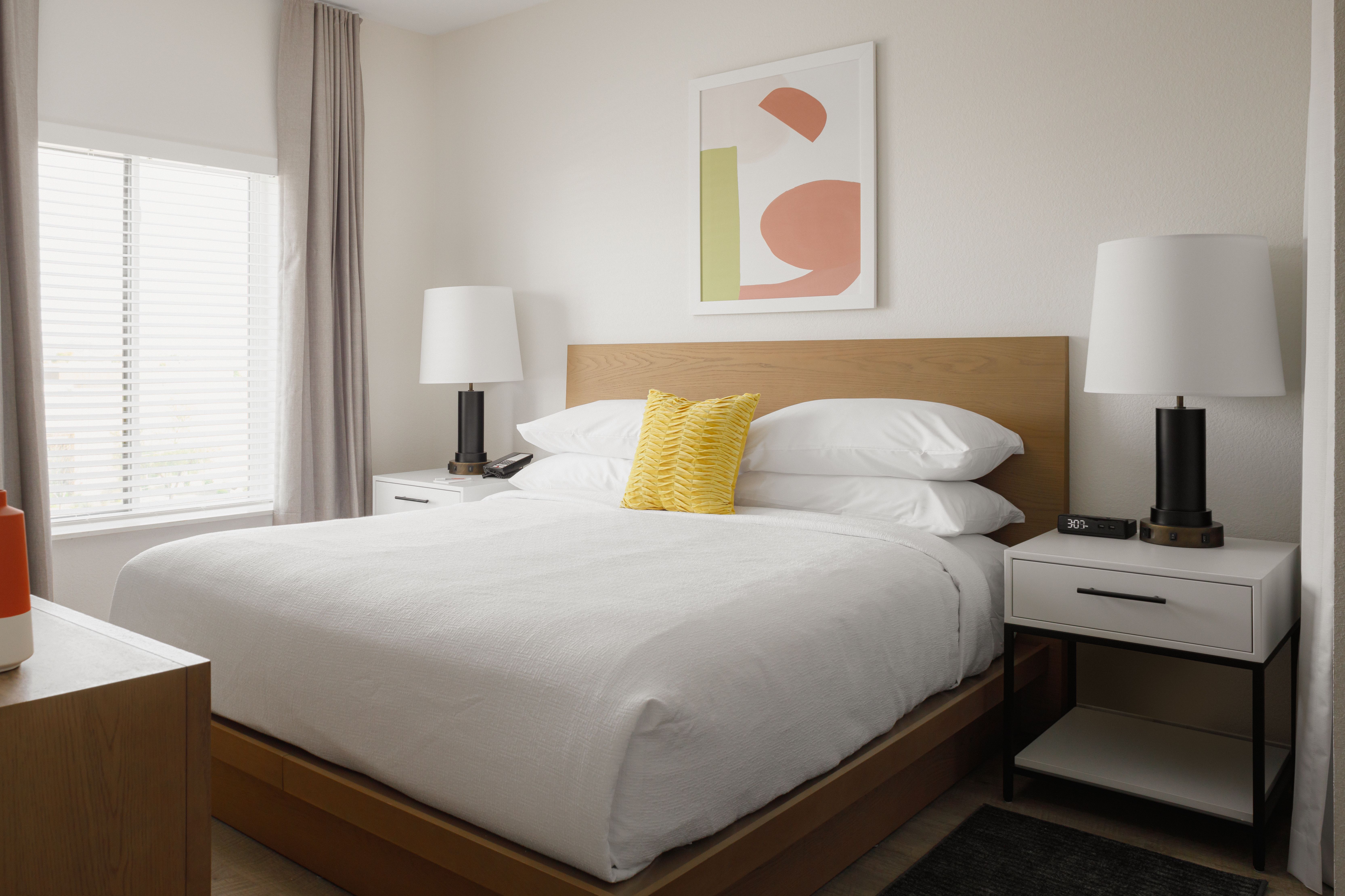 Guest room at the WaterWalk Extended Stay Jacksonville Deerwood Pk in Jacksonville, Florida