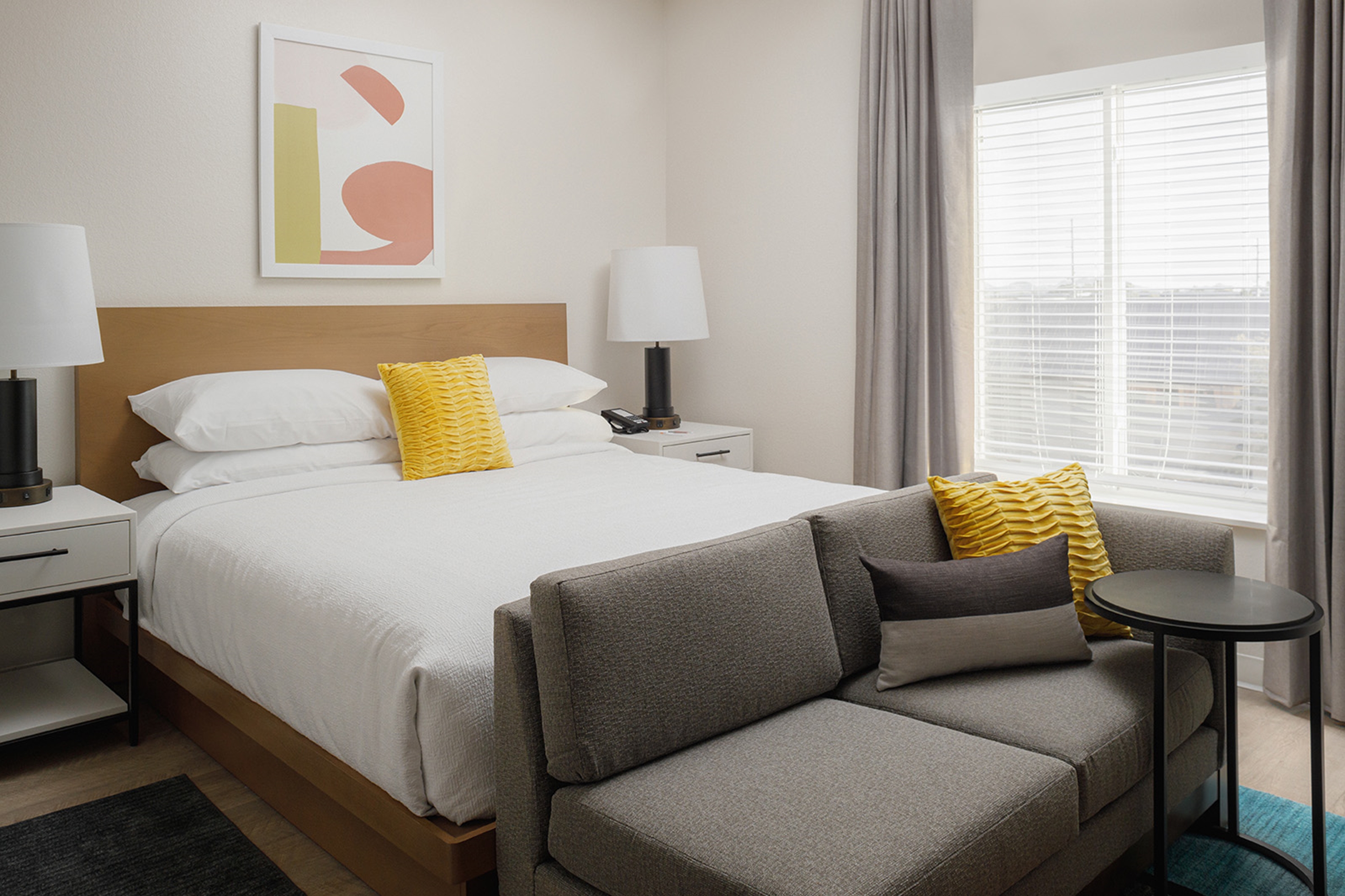 Guest room at the WaterWalk Extended Stay Jacksonville Deerwood Pk in Jacksonville, Florida