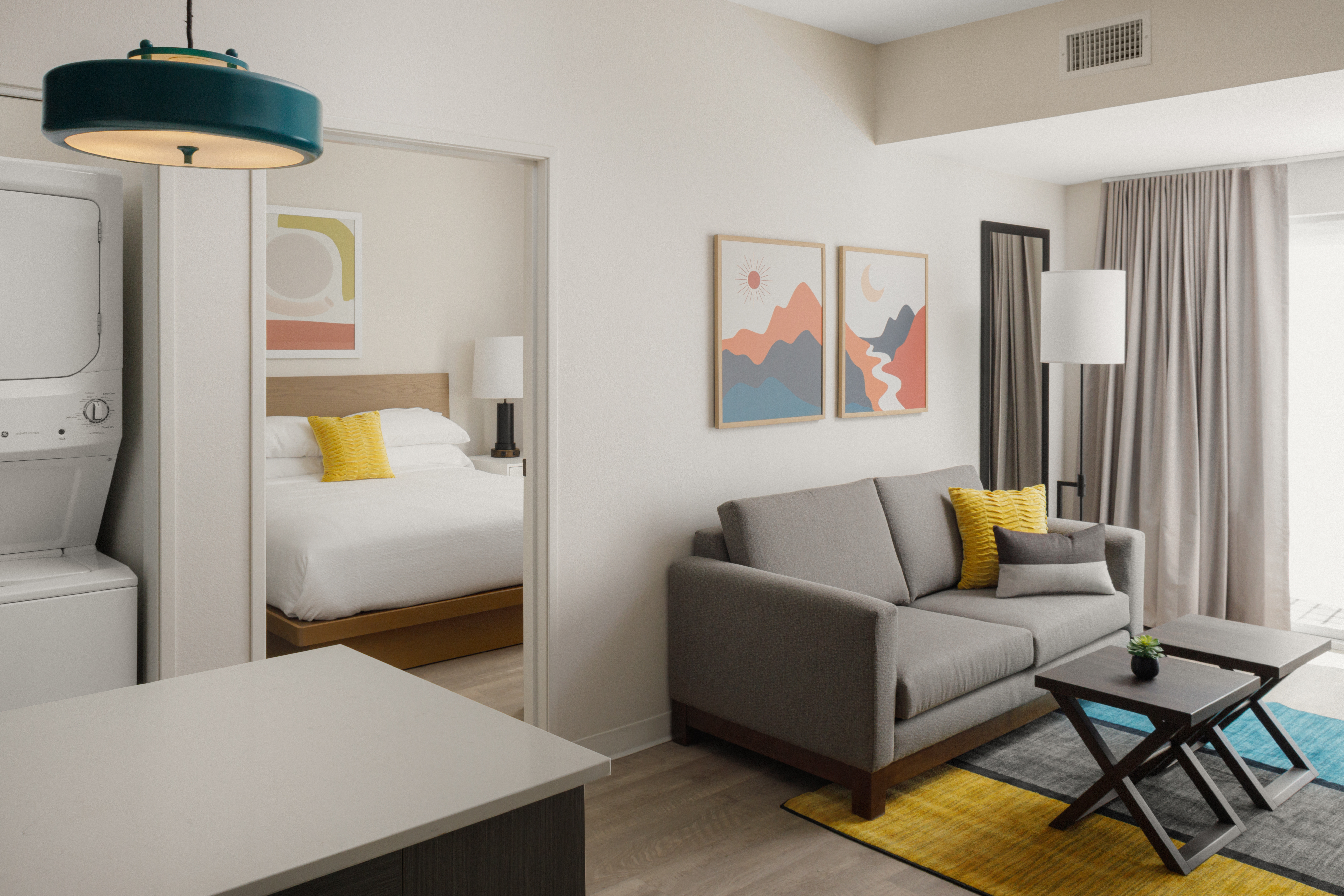 Guest room at the WaterWalk Extended Stay Jacksonville Deerwood Pk in Jacksonville, Florida