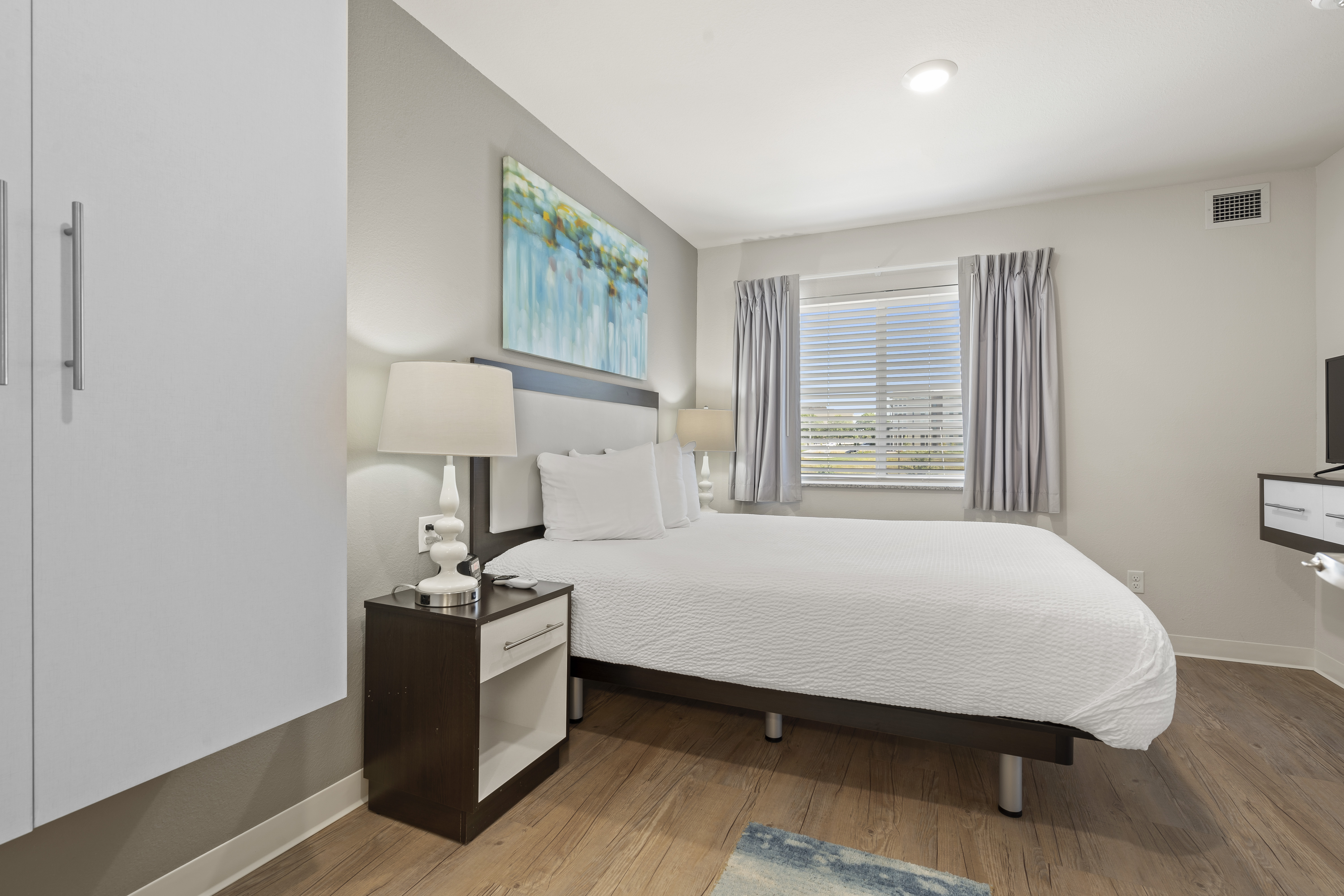 Guest room at the WaterWalk Extended Stay Kansas City - Overland Pk in Overland Park, Kansas