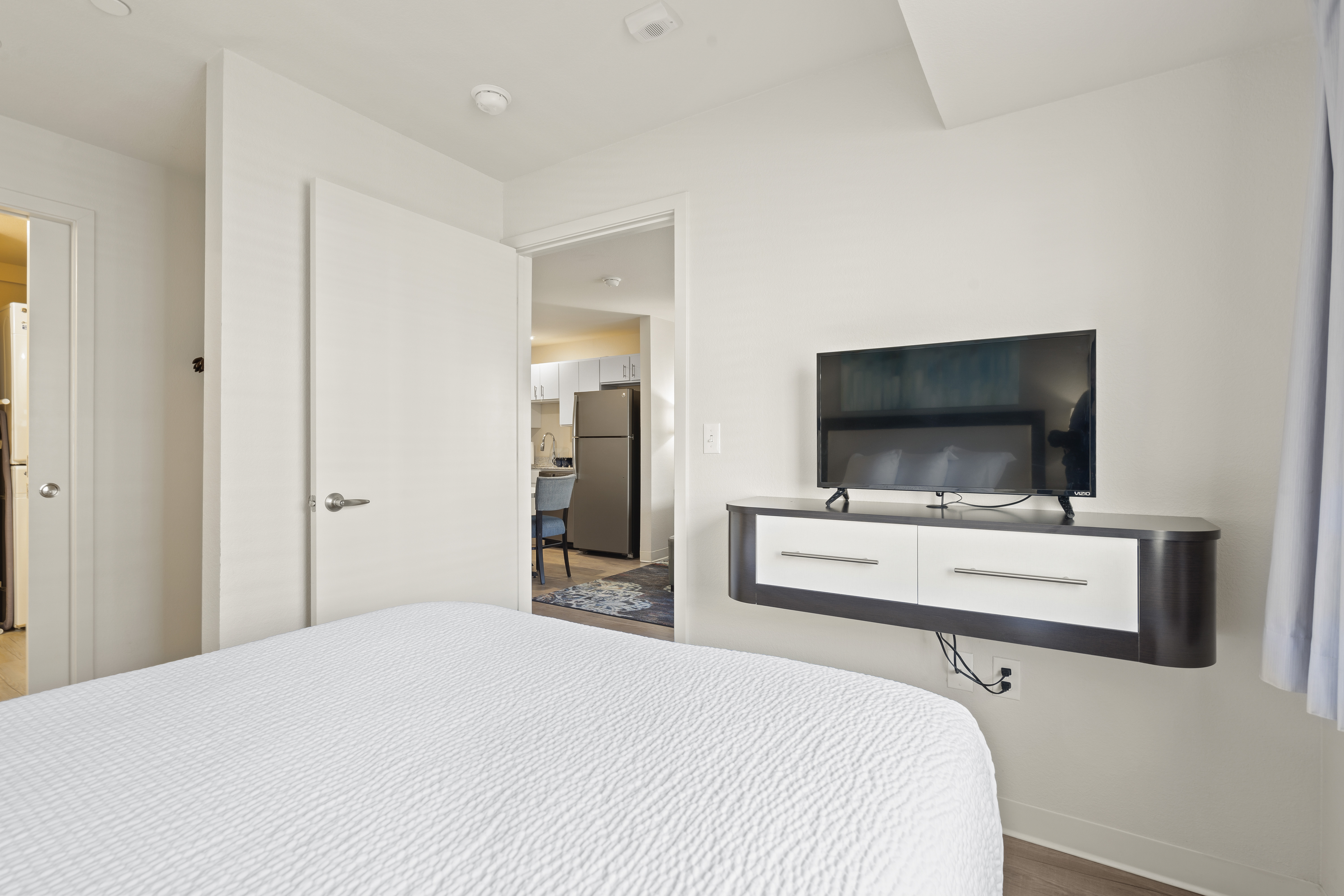 Guest room at the WaterWalk Extended Stay Kansas City - Overland Pk in Overland Park, Kansas