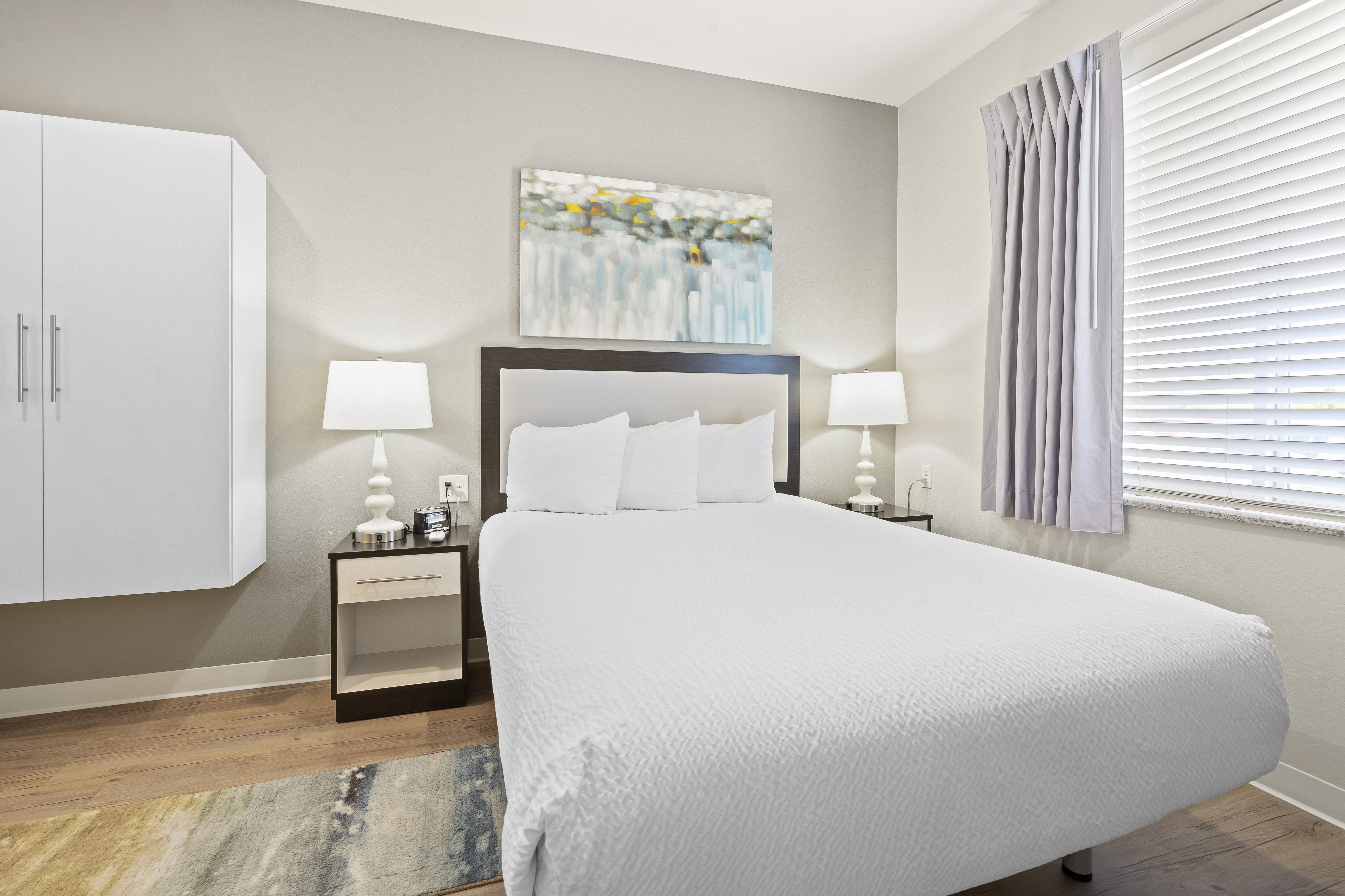 Guest room at the WaterWalk Extended Stay Kansas City - Overland Pk in Overland Park, Kansas