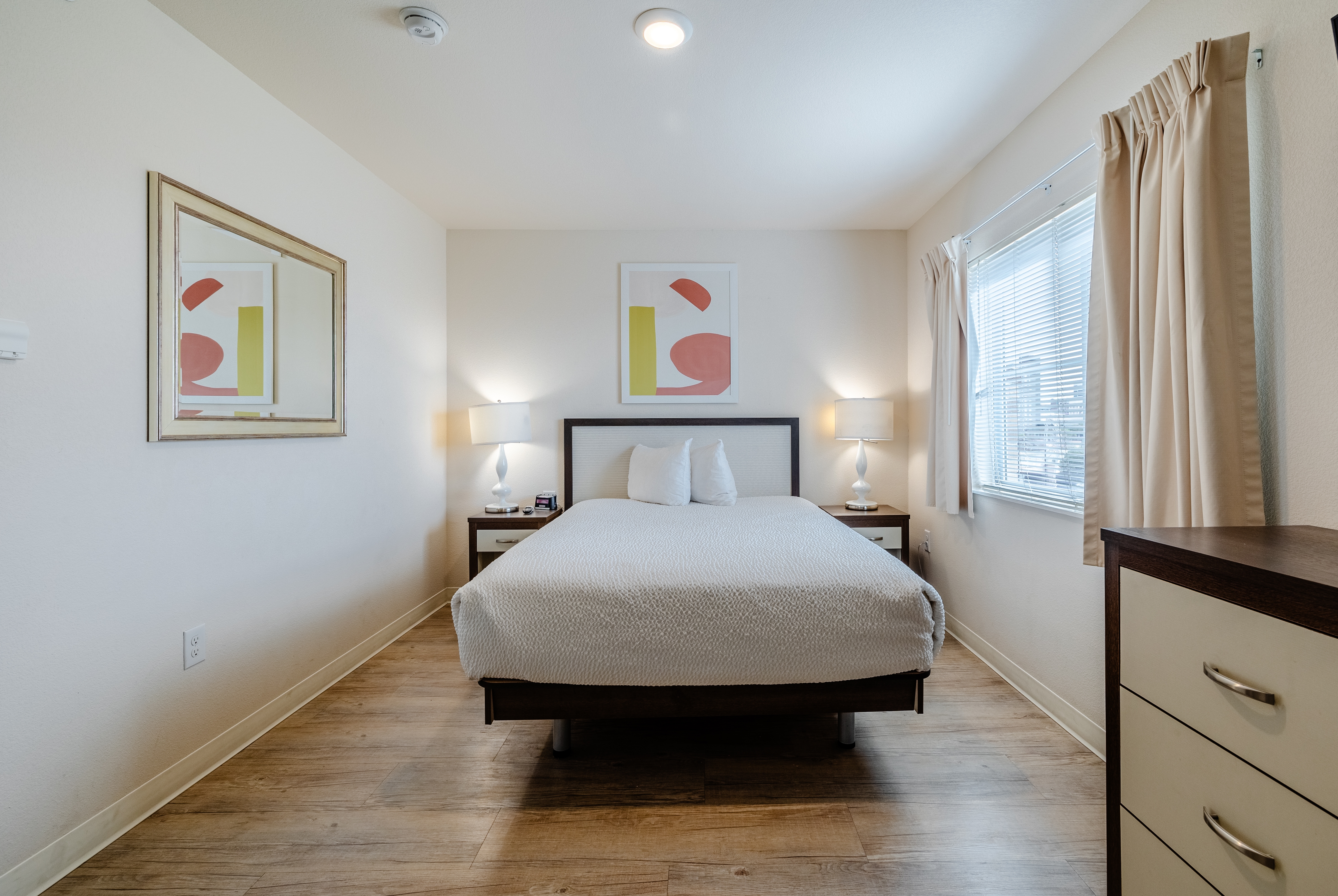 Guest room at the WaterWalk Extended Stay Wichita in Wichita, Kansas