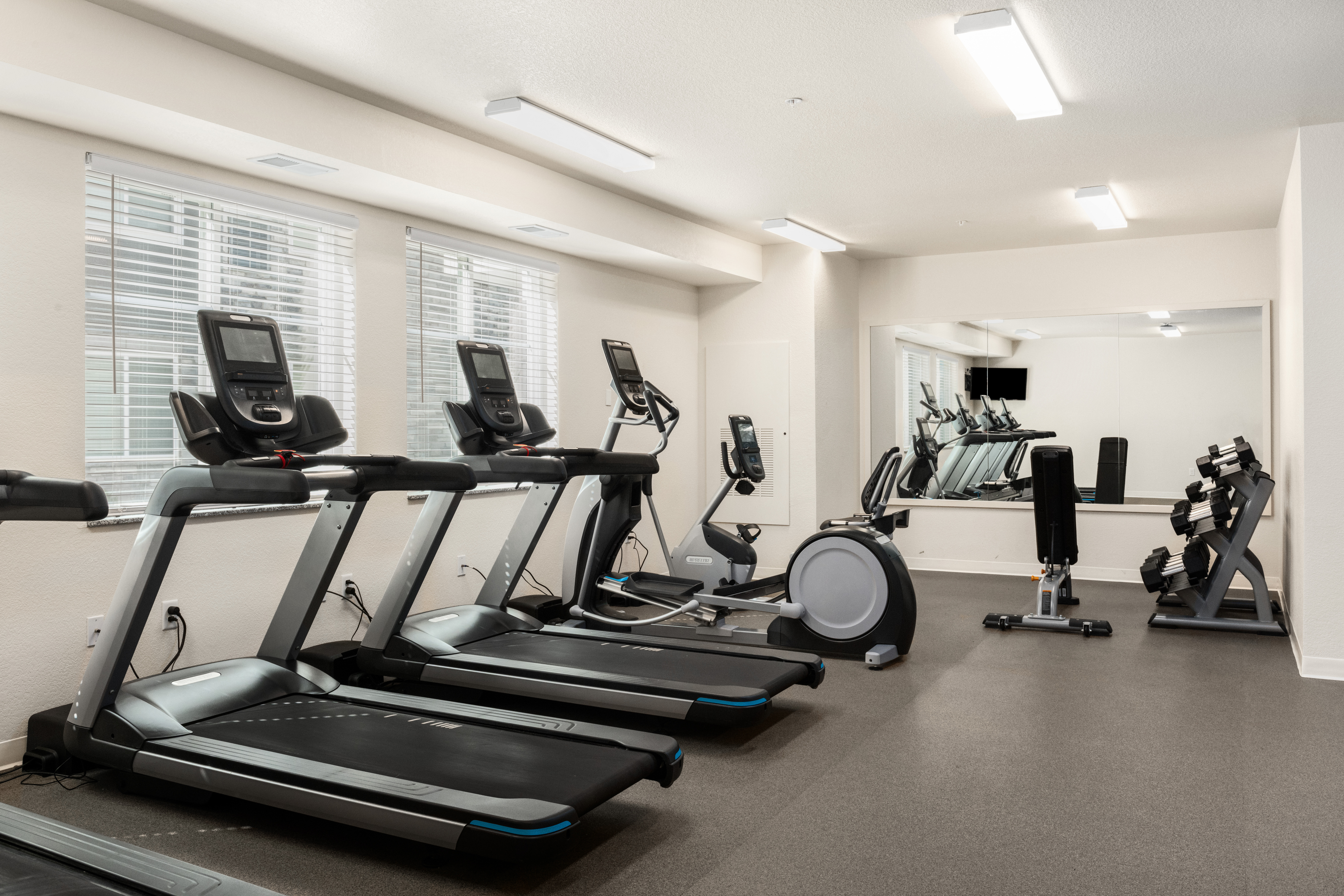 Fitness room at WaterWalk Extended Stay Minneapolis - Plymouth in Plymouth, Minnesota