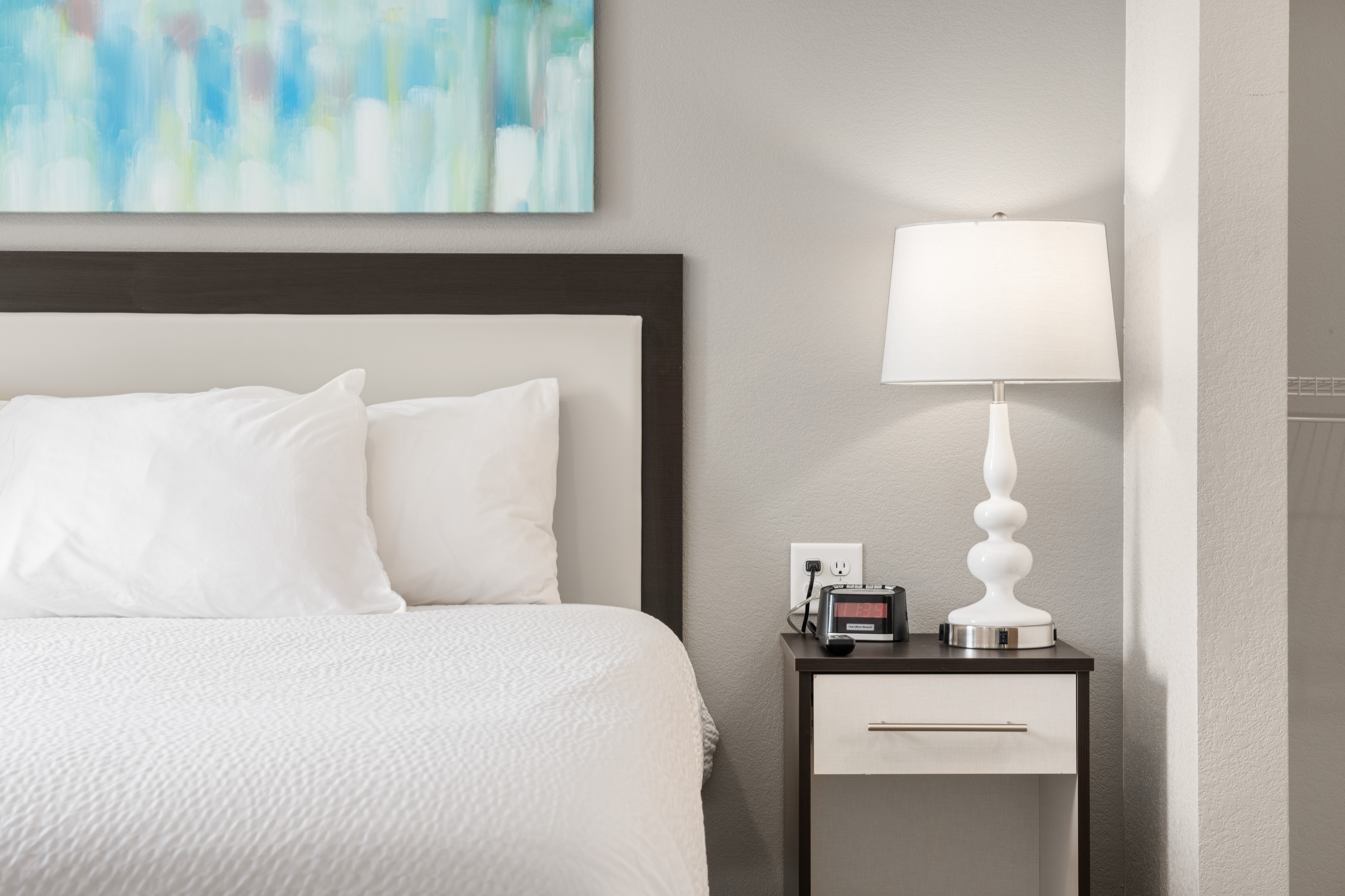 Guest room at the WaterWalk Extended Stay Minneapolis - Plymouth in Plymouth, Minnesota