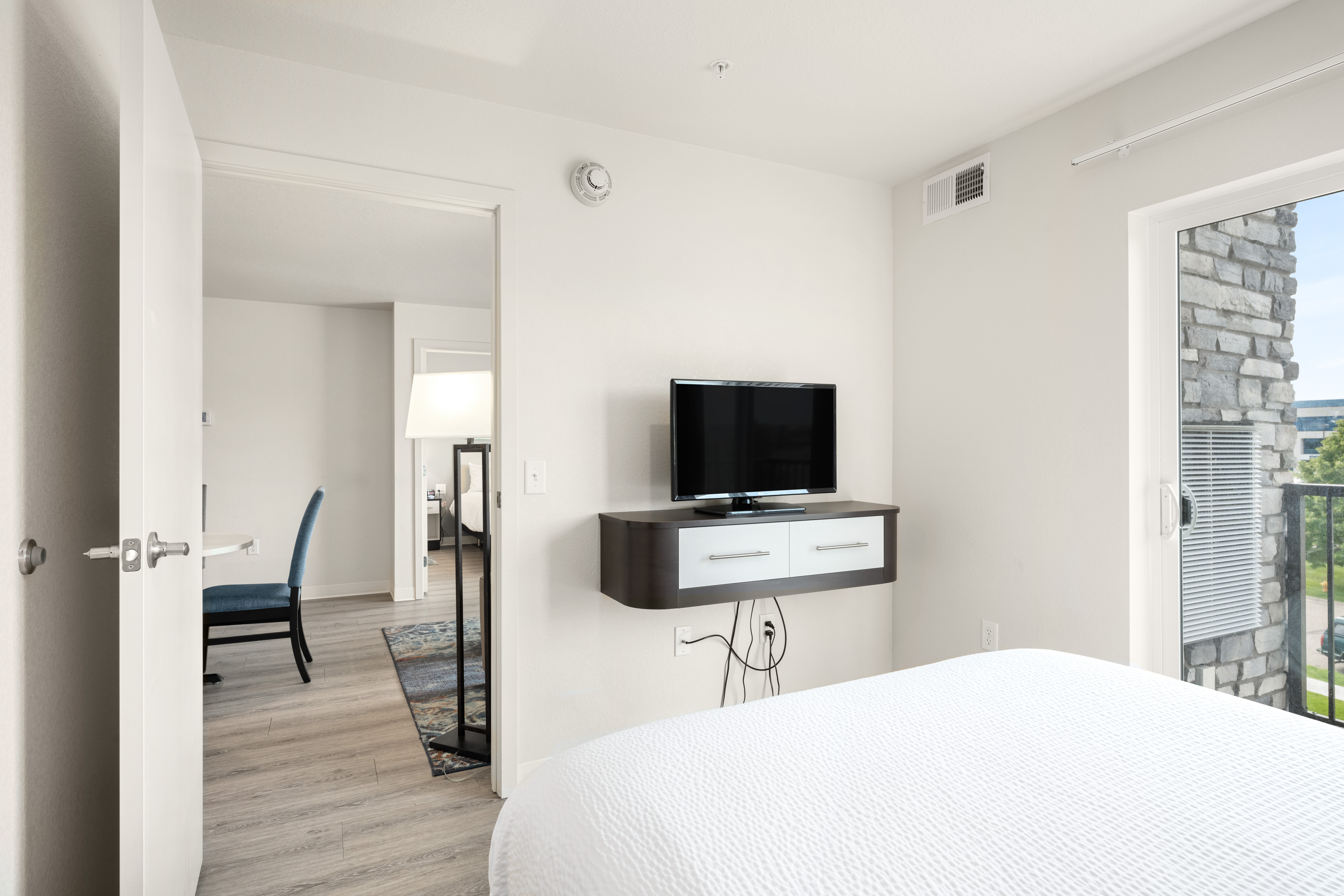 Guest room at the WaterWalk Extended Stay Minneapolis - Plymouth in Plymouth, Minnesota