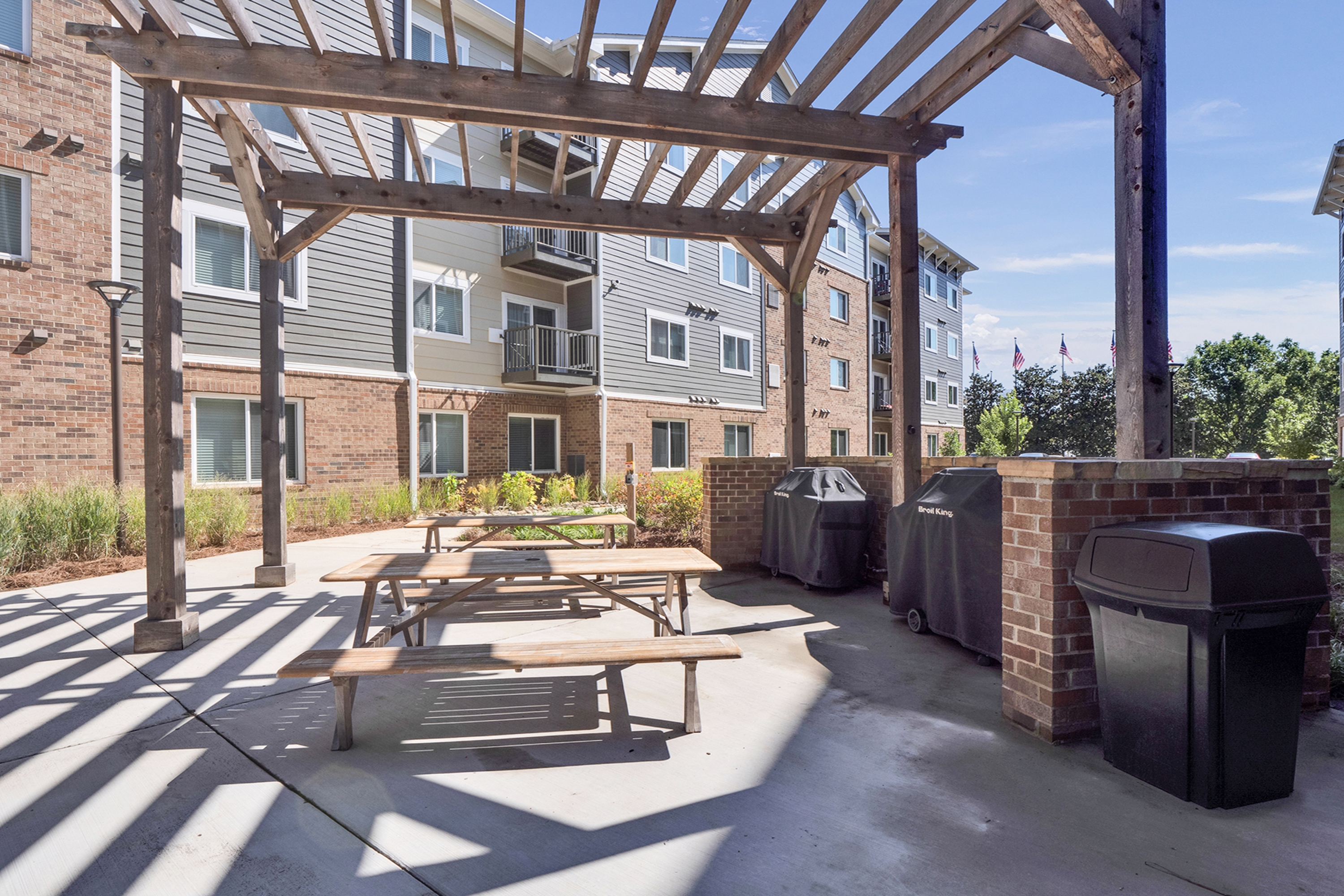 BBQ grill at WaterWalk Extended Stay Charlotte - Arrowood in Charlotte, North Carolina
