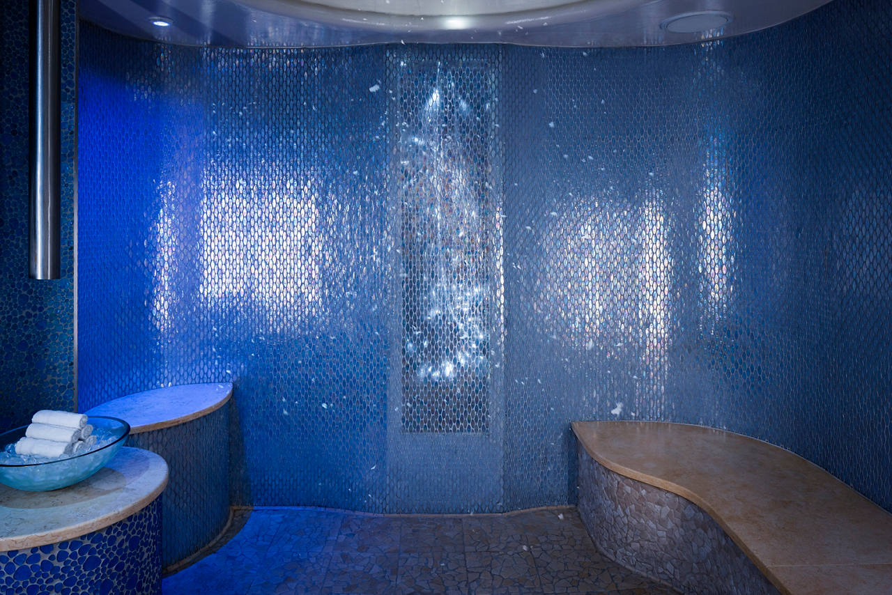 Qua Baths & Spa at Caesars Palace in Las Vegas, NV.  Architecture Images.  Shot October 2024.