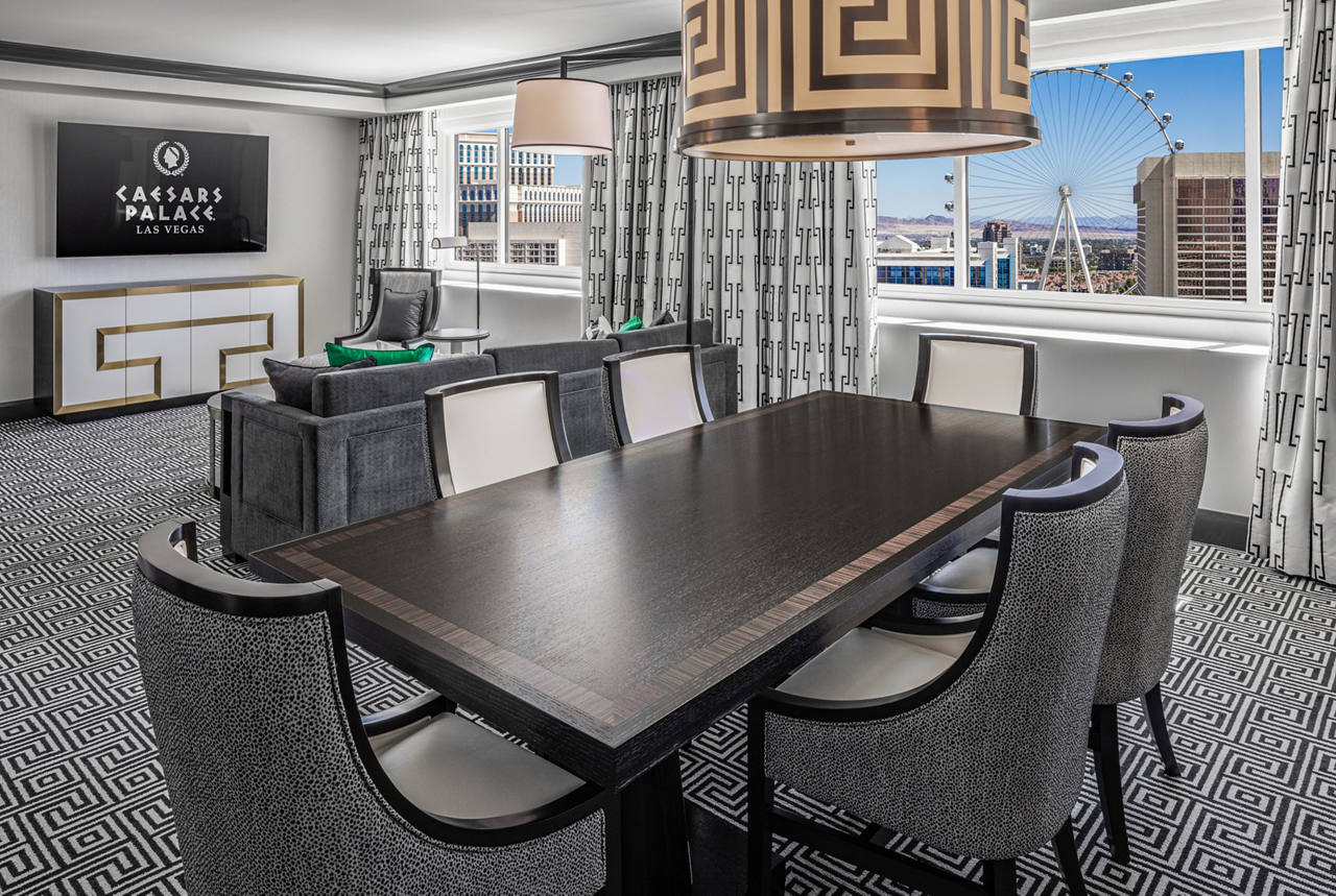 Colosseum Tower Rooms at Caesars Palace Las Vegas.  Shot October 2023