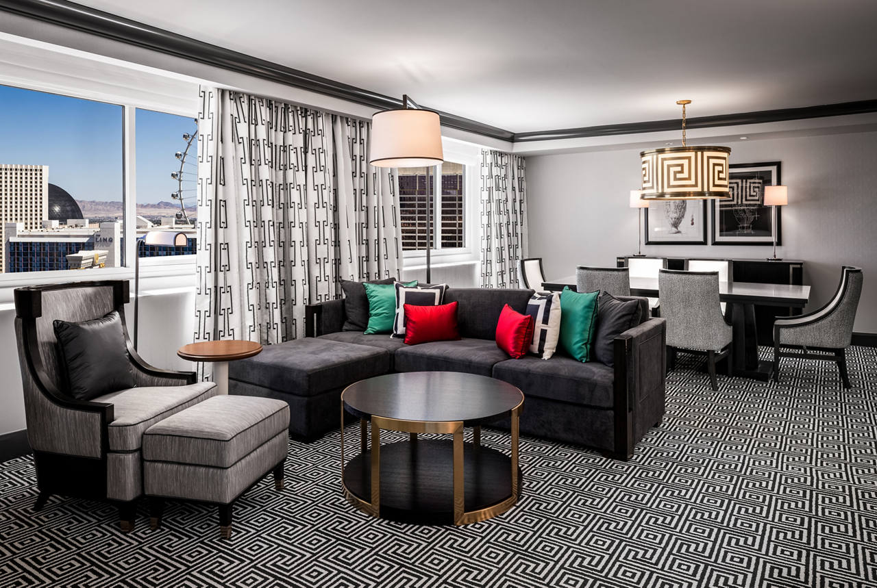 Colosseum Tower Rooms at Caesars Palace Las Vegas.  Shot October 2023