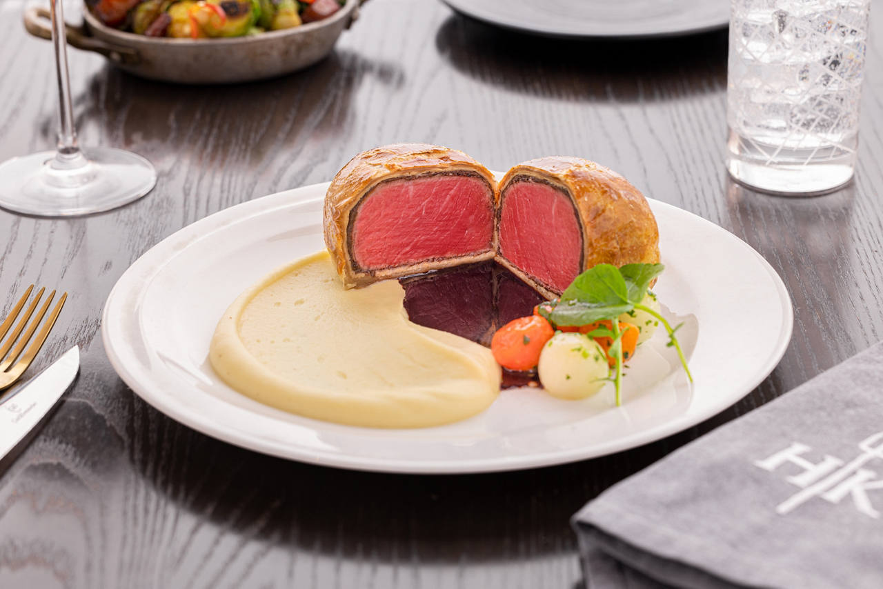 Gordon Ramsay Hell's Kitchen Food photo and video shoot.  Images taken March 2024