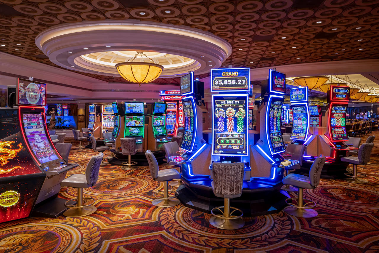 Slot Machines at Caesars Palace Las Vegas